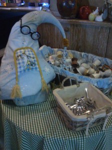 Sandman Egg Warmer and Egg Cups